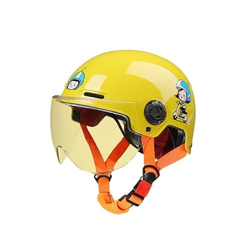 Youth Child Open Face Motorcycle Half Helmet 2-14 Years Old Kids Motorbike Helmet DOT Approved Four Wheeler Helmet for Cycling Motocross Cruiser Bike Scooter Chopper ATV Moped v
