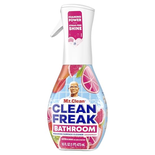 Mr. Clean Clean Freak Multi Surface Cleaning Spray, Deep Cleaning Mist Starter Kit and Refill Bundle, Unstopables Fresh Scent, 64 fl oz