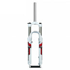 Bike Suspension Fork 26inch Travel 110mm Mountain Bikes Spring Fork 1-1/8" Straight Bike Mechanical Forks Disc Brake V-Brake Bike Fork Manual 9 * 100mm QR