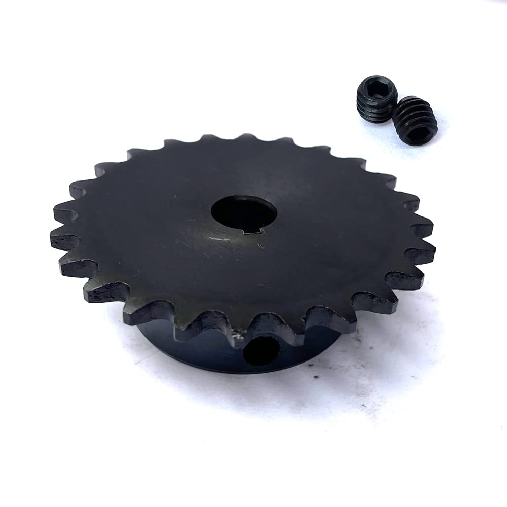 #40 Roller Chain Sprocket B Type 1" Bore Rust Prevention Hardened 15 Tooth