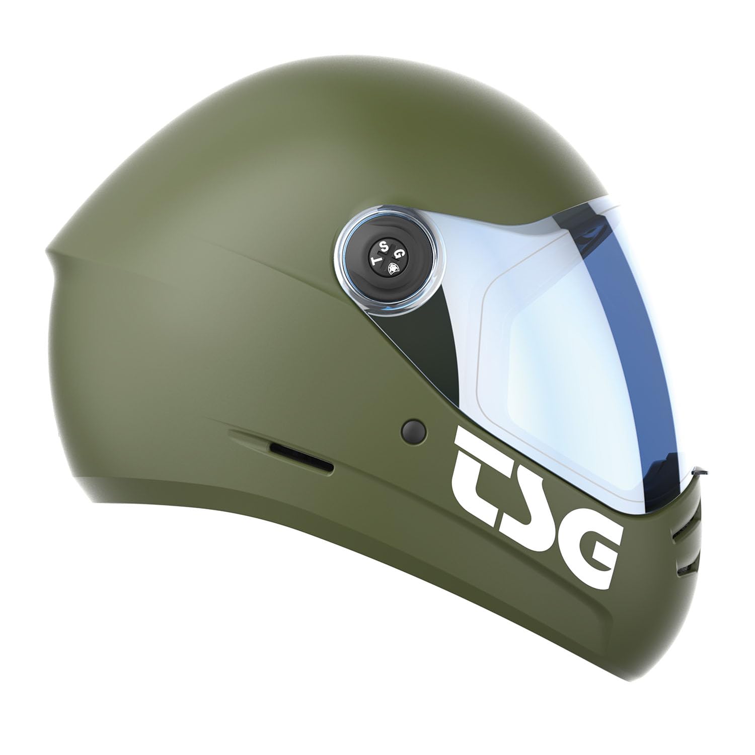 TSG - Pass 2.0 Full-face Premium Helmet w/Two Visors | Downhill Skateboarding, E-Skating, E-Onewheeling, Longboarding | Nose Ports, Air Flow Channels, Ear Slots, Adjustable Cheek Pads | ABS Hardshell