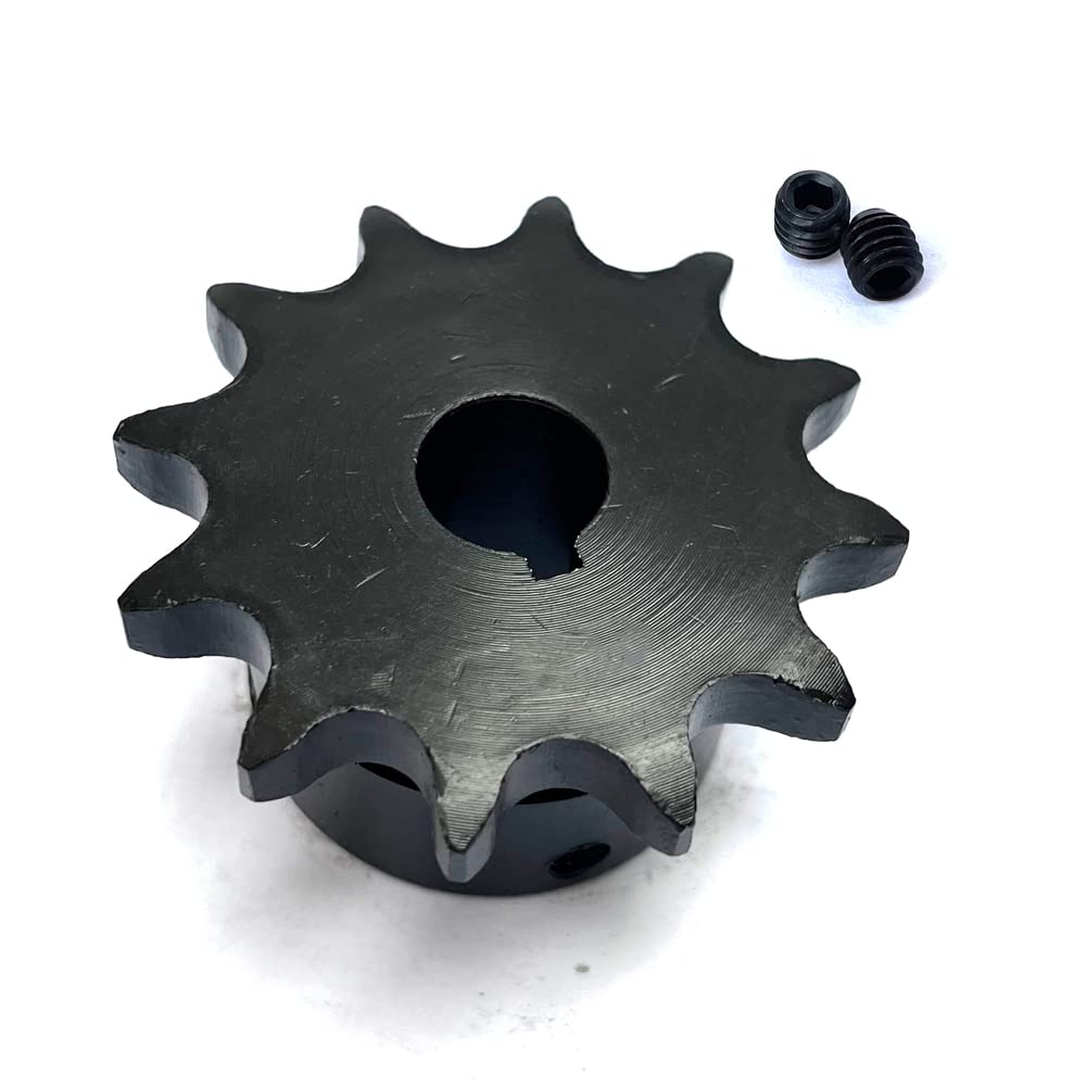 #40 Roller Chain Sprocket B Type 1" Bore Rust Prevention Hardened 15 Tooth