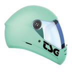 TSG - Pass 2.0 Full-face Premium Helmet w/Two Visors | Downhill Skateboarding, E-Skating, E-Onewheeling, Longboarding | Nose Ports, Air Flow Channels, Ear Slots, Adjustable Cheek Pads | ABS Hardshell