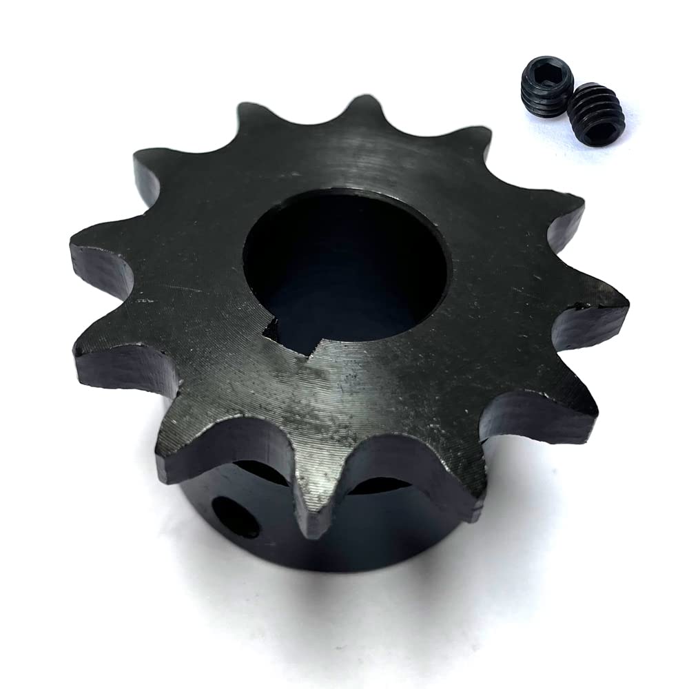 #40 Roller Chain Sprocket B Type 1" Bore Rust Prevention Hardened 15 Tooth