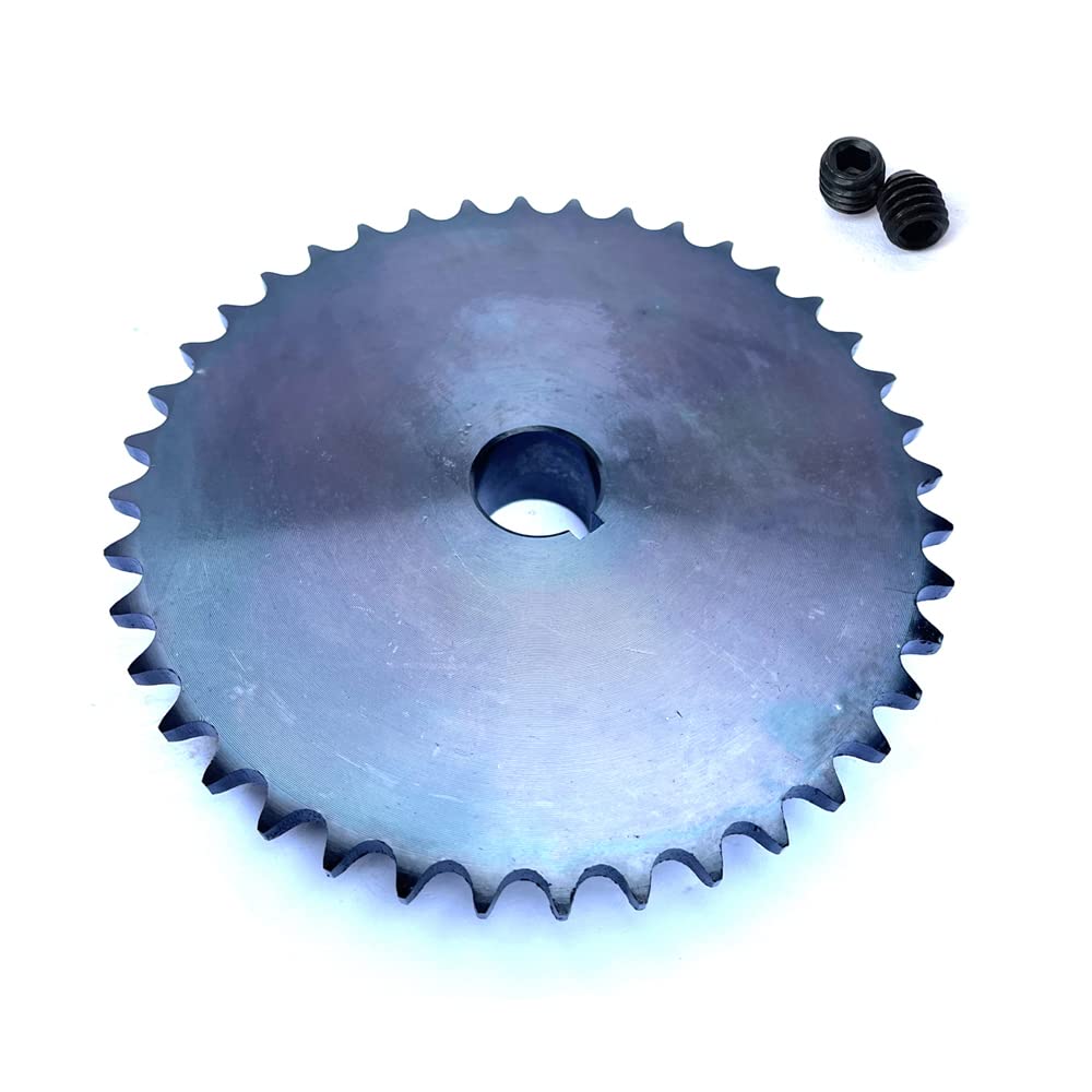 #40 Roller Chain Sprocket B Type 1" Bore Rust Prevention Hardened 15 Tooth