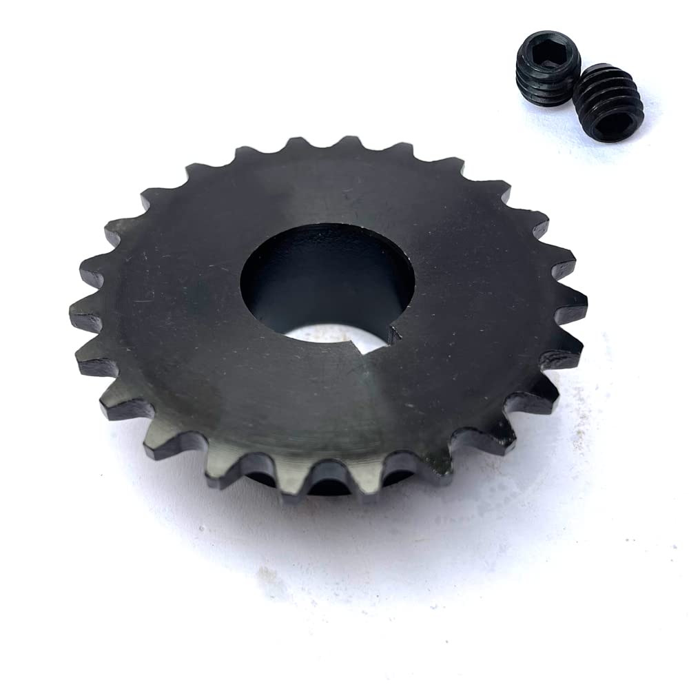 #40 Roller Chain Sprocket B Type 1" Bore Rust Prevention Hardened 15 Tooth