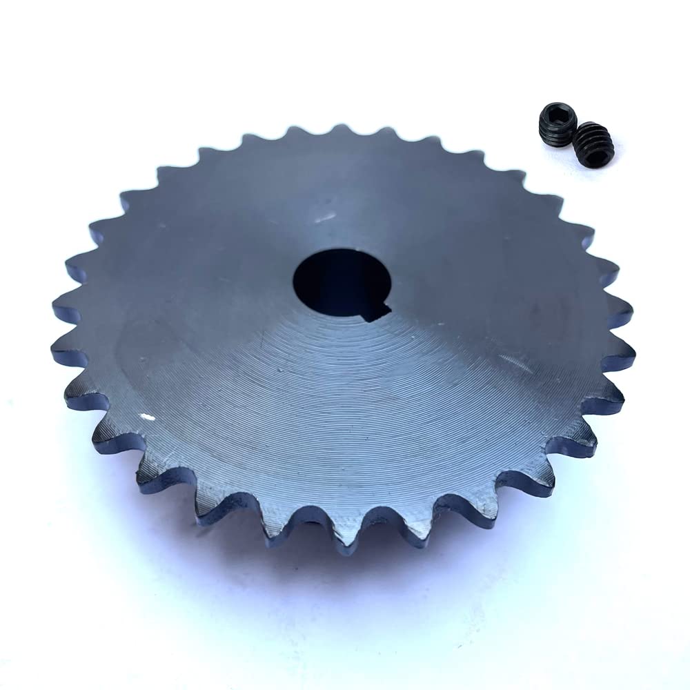 #40 Roller Chain Sprocket B Type 1" Bore Rust Prevention Hardened 15 Tooth