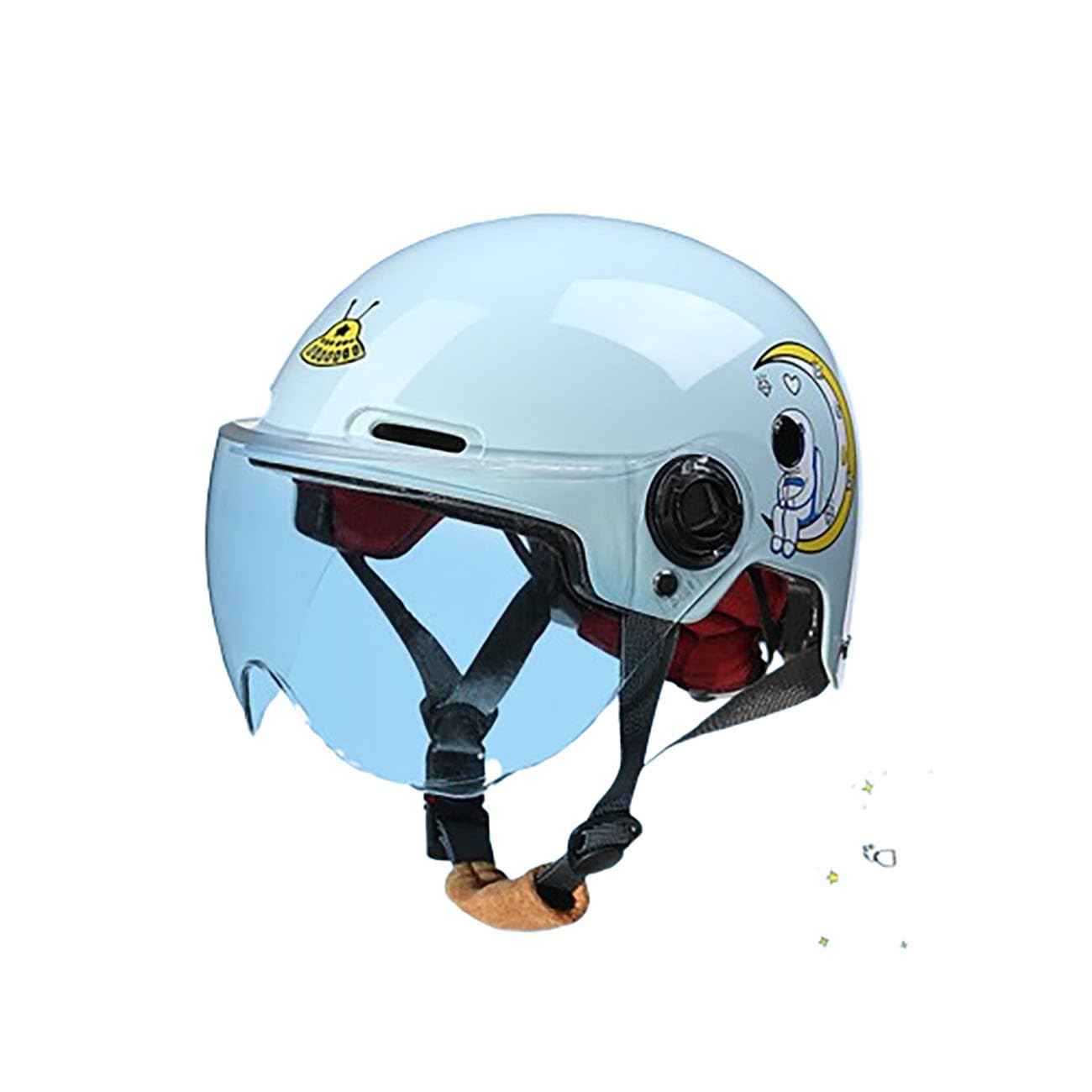 Youth Child Open Face Motorcycle Half Helmet 2-14 Years Old Kids Motorbike Helmet DOT Approved Four Wheeler Helmet for Cycling Motocross Cruiser Bike Scooter Chopper ATV Moped v