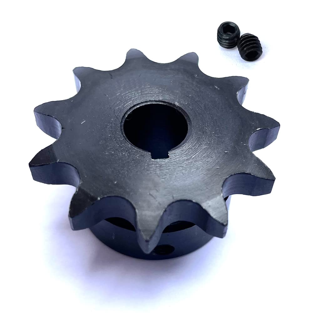 #40 Roller Chain Sprocket B Type 1" Bore Rust Prevention Hardened 15 Tooth