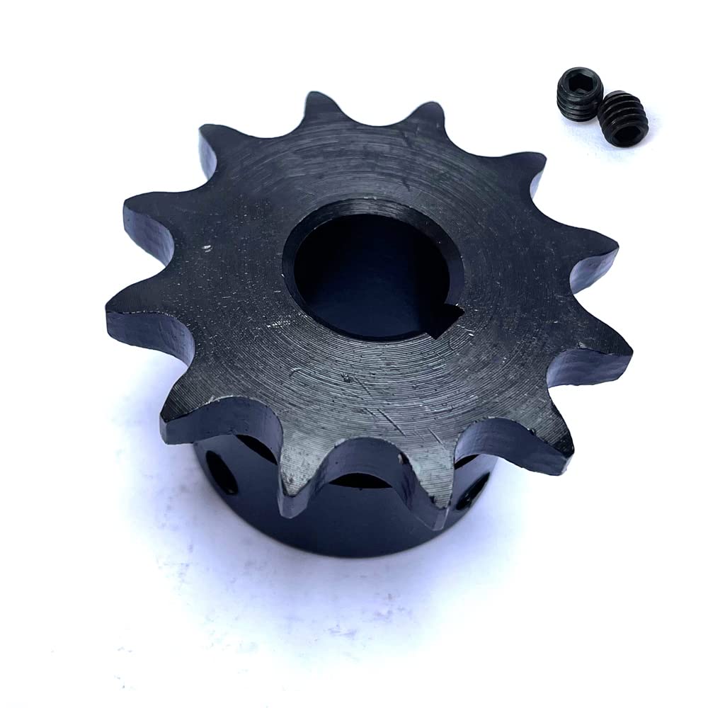 #40 Roller Chain Sprocket B Type 1" Bore Rust Prevention Hardened 15 Tooth