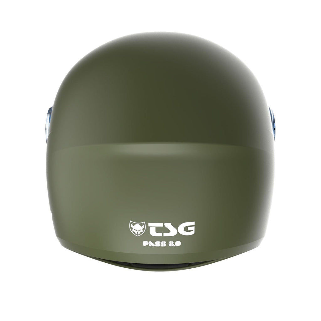 TSG - Pass 2.0 Full-face Premium Helmet w/Two Visors | Downhill Skateboarding, E-Skating, E-Onewheeling, Longboarding | Nose Ports, Air Flow Channels, Ear Slots, Adjustable Cheek Pads | ABS Hardshell