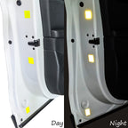 SmartSign 1.2 x 6 inch Red Reflective Strips - Pack of 4, Premium 3M Diamond Grade Reflective Stickers for Night Safety/Backpacks/Bicycles/Vehicles, Hi-Tack Adhesive, Made in USA