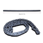 T8F 54T Tooth Rear Sprocket with T8F 116 Links Chain and Master Link for 47cc 49cc 2-Stroke Engine Motor Chinese Kids Mini Moto Pocket Bike Gas Scooter ATV Quad Pit Dirt Bike