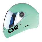 TSG - Pass 2.0 Full-face Premium Helmet w/Two Visors | Downhill Skateboarding, E-Skating, E-Onewheeling, Longboarding | Nose Ports, Air Flow Channels, Ear Slots, Adjustable Cheek Pads | ABS Hardshell