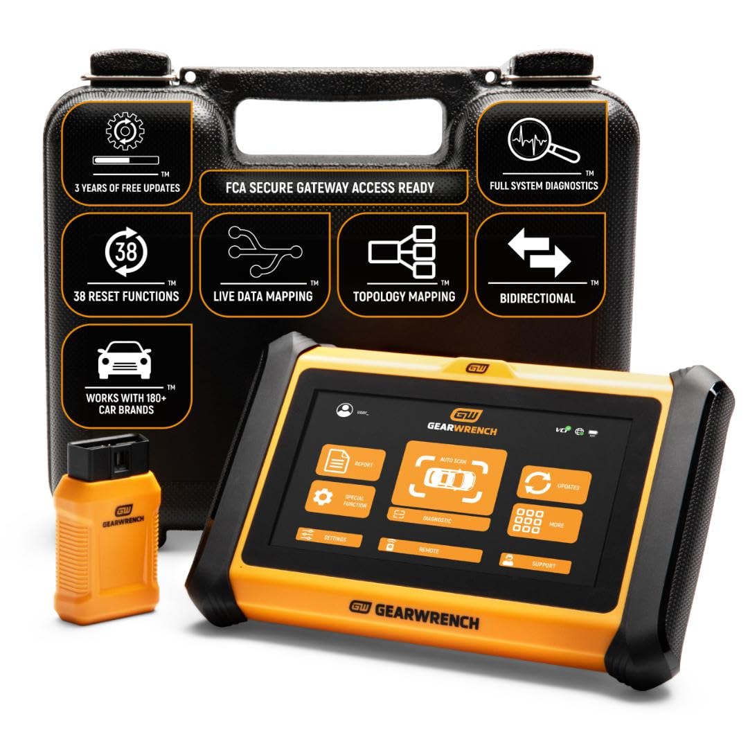GEARWRENCH 7" Wireless Bi-Directional Diagnostic Scanner Tablet | GWSMART07