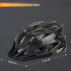 JBM Bike Helmet, Bicycle Helmet for Men and Women, Bike Helmet for Adult Cycling Helmet with Visor