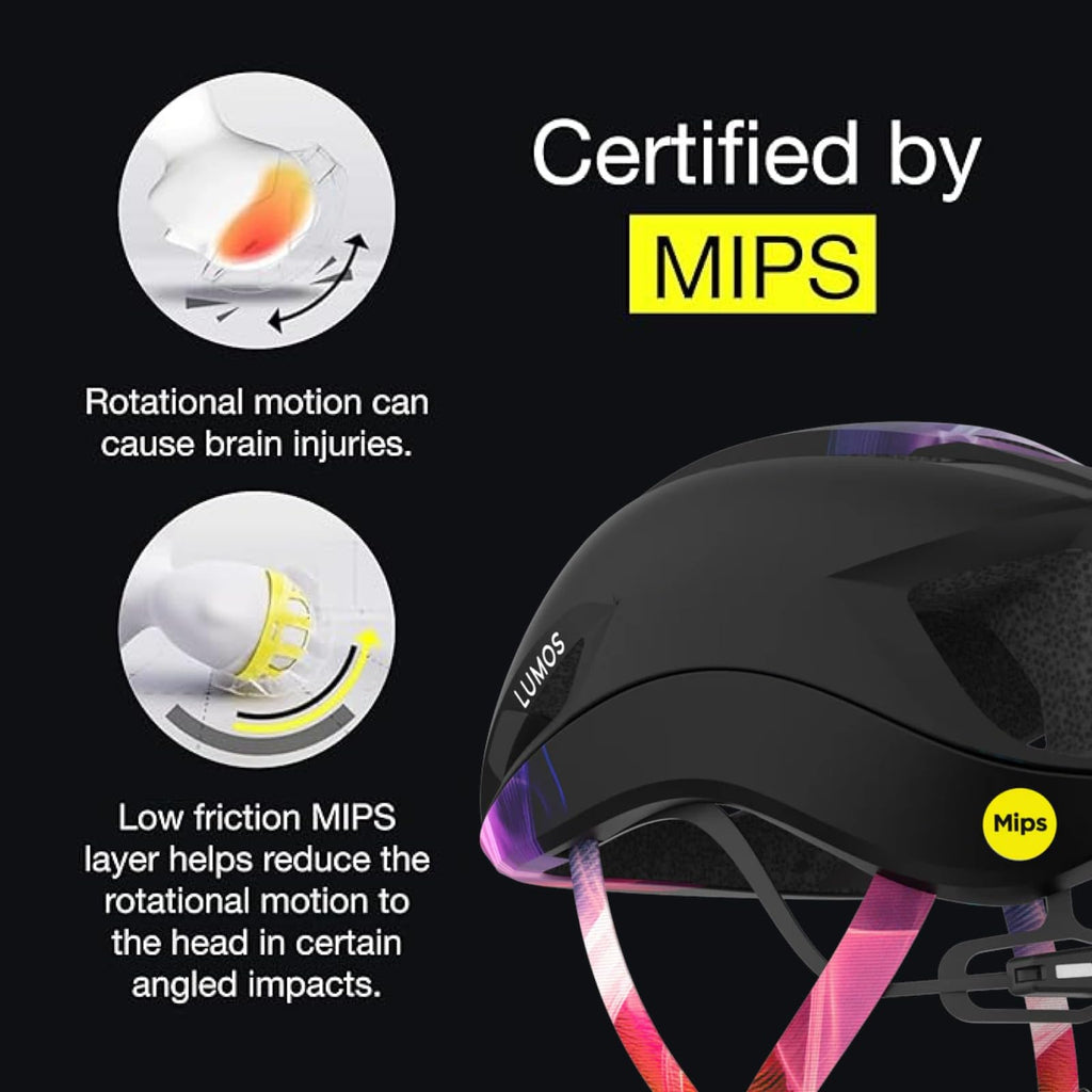 Lumos Aero GT Bike Helmet Lightweight Ventilation | Firefly Mini Compatible Sync Turn Signal & Brake Lights | Road Bicycle Helmets for Adults: Men, Women