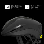 Lumos Aero GT Bike Helmet Lightweight Ventilation | Firefly Mini Compatible Sync Turn Signal & Brake Lights | Road Bicycle Helmets for Adults: Men, Women