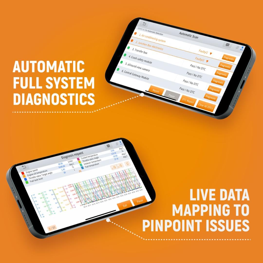 GEARWRENCH 7" Wireless Bi-Directional Diagnostic Scanner Tablet | GWSMART07