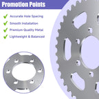 35 Chain Sprocket 40 Tooth Compatible with Coleman Mini Bike CT100U CC100X CK100 Baja DB30 TaoTao GK80 Monster Moto 80cc MBX10 MBX11 Predator 79cc 97cc 98cc 100cc 2.5hp Go Kart Parts