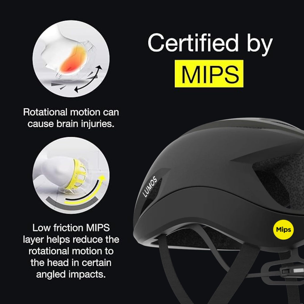 Lumos Aero GT Bike Helmet Lightweight Ventilation | Firefly Mini Compatible Sync Turn Signal & Brake Lights | Road Bicycle Helmets for Adults: Men, Women