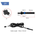 Ebike Brake Sensor for Any Electric Bicycle, Cut Off Power Brakes 2/3 Pin 2A 2Y, Electric Bicycles Hydraulic Cut Off Power Brake Connector Kits(2 pins)