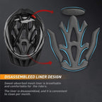 JBM Bike Helmet, Bicycle Helmet for Men and Women, Bike Helmet for Adult Cycling Helmet with Visor