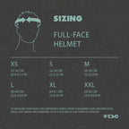 TSG - Pass 2.0 Full-face Premium Helmet w/Two Visors | Downhill Skateboarding, E-Skating, E-Onewheeling, Longboarding | Nose Ports, Air Flow Channels, Ear Slots, Adjustable Cheek Pads | ABS Hardshell
