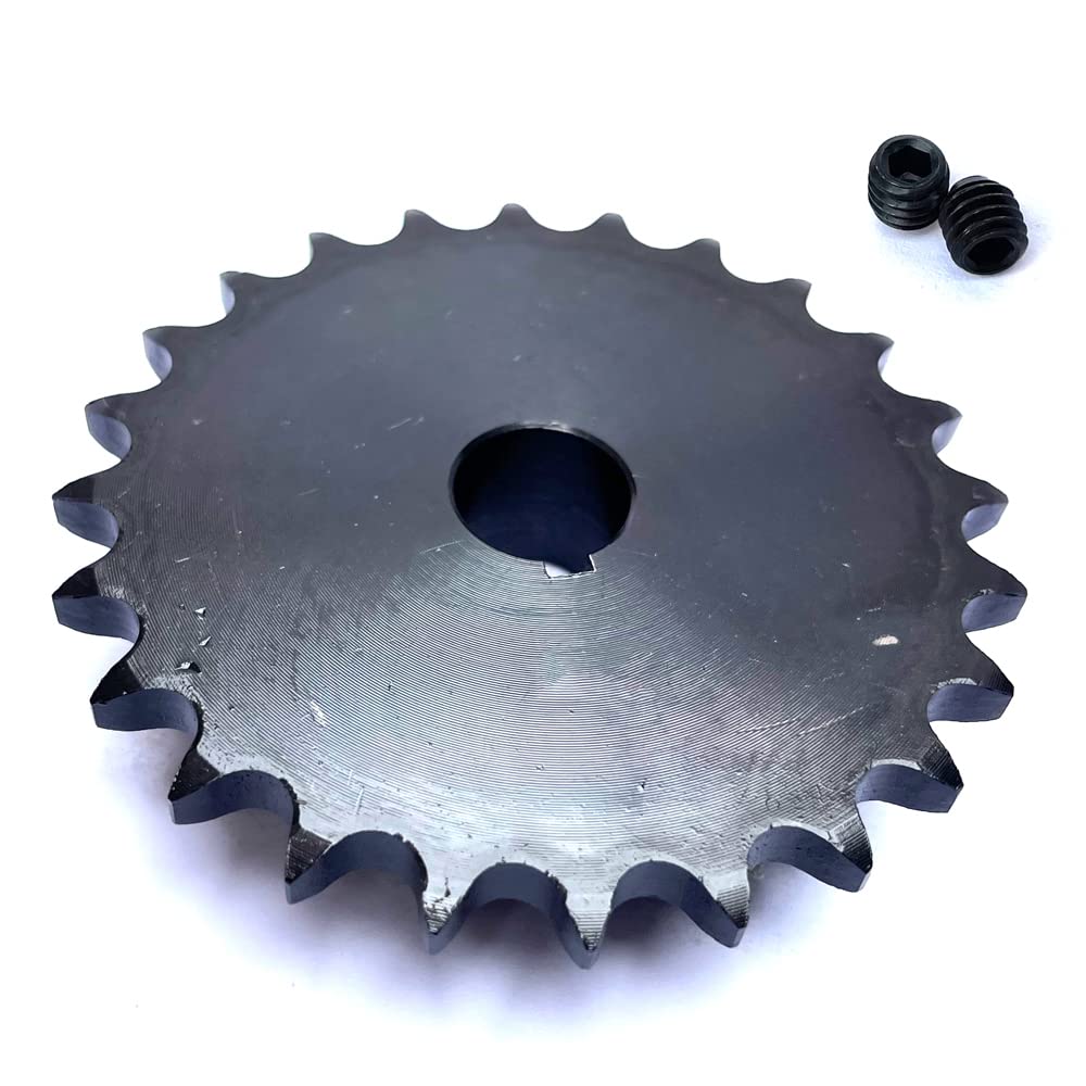 #40 Roller Chain Sprocket B Type 1" Bore Rust Prevention Hardened 15 Tooth