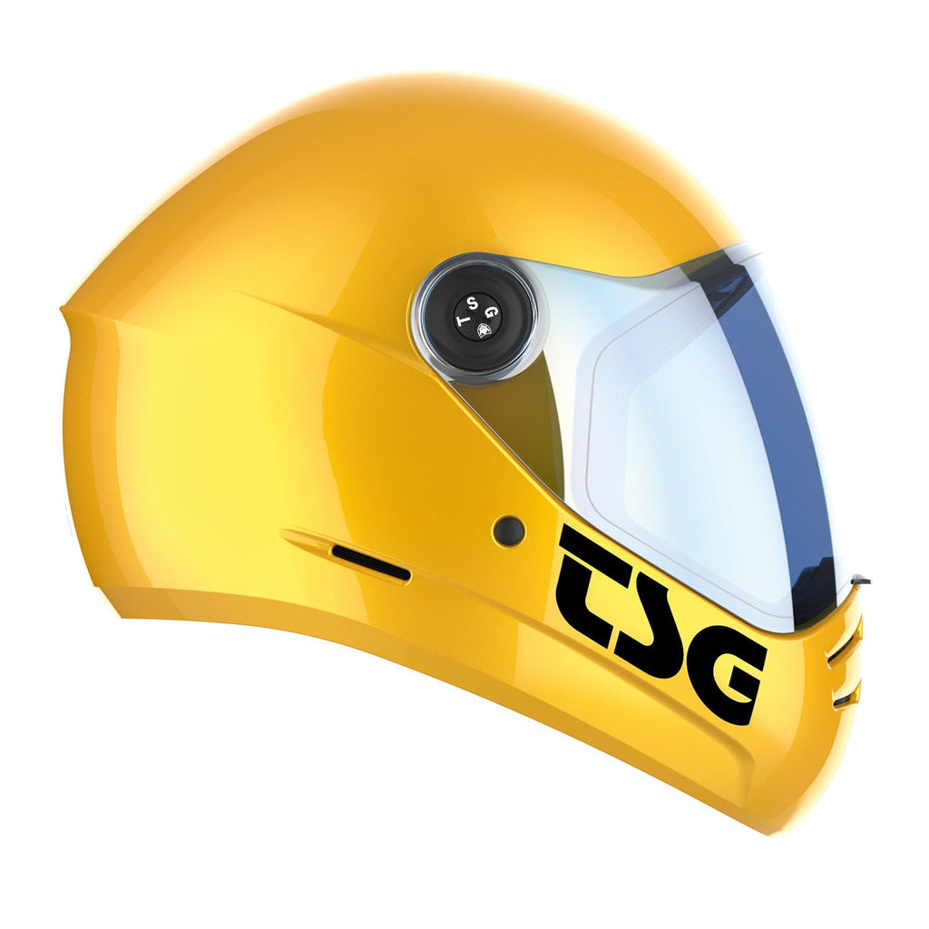 TSG - Pass 2.0 Full-face Premium Helmet w/Two Visors | Downhill Skateboarding, E-Skating, E-Onewheeling, Longboarding | Nose Ports, Air Flow Channels, Ear Slots, Adjustable Cheek Pads | ABS Hardshell