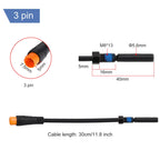 Ebike Brake Sensor for Any Electric Bicycle, Cut Off Power Brakes 2/3 Pin 2A 2Y, Electric Bicycles Hydraulic Cut Off Power Brake Connector Kits(2 pins)