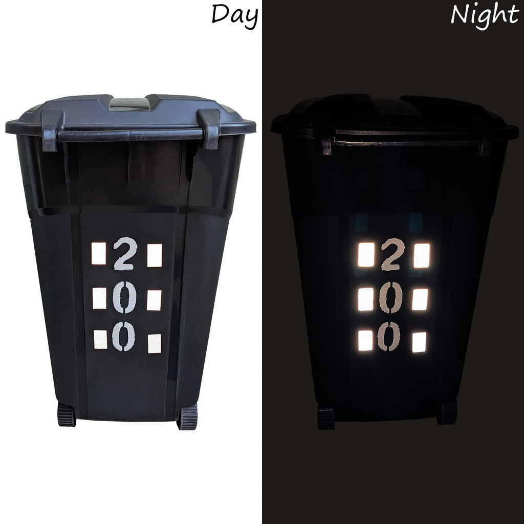 SmartSign 1.2 x 6 inch Red Reflective Strips - Pack of 4, Premium 3M Diamond Grade Reflective Stickers for Night Safety/Backpacks/Bicycles/Vehicles, Hi-Tack Adhesive, Made in USA