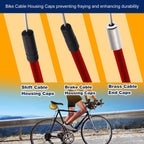 weideer Bicycle Brake Cable Shift Cable Bike Cable Housing Kit Bike Brake Cable Kit Bicycle Transmission Line for Bicycle Mountain Road Bike Repair