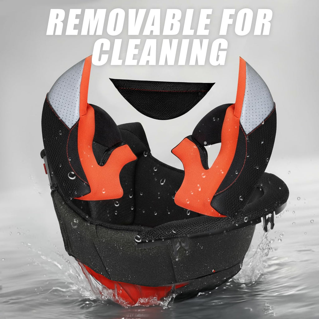 CYRIL Full Face Motorcycle Helmets for Adults Men & Women with Tinted and Clear Visor Meet Dot Approved