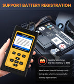 OBD2 Scanner for Jaguar/Land/Rover, OM501 All Systems Diagnostic Tool with 15+ Resets (Oil/ETC/EPB/ABS/SAS/BAT Register...), Full OBDII Functions Read&Erase Fault Codes, Free Software Update
