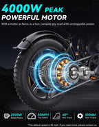 Bicicleta eléctrica DTTZH F6/F6S/F6PRO para adultos con NFC y desbloqueo por contraseña, 4000/2000/1500 W, 50/40/33 MPH, 60 V 30 Ah, 48 V 15/25 Ah, 160-96 km, motocicleta eléctrica todoterreno con neumáticos anchos de 20" 