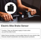 Ebike Brake Sensor for Any Electric Bicycle, Cut Off Power Brakes 2/3 Pin 2A 2Y, Electric Bicycles Hydraulic Cut Off Power Brake Connector Kits(2 pins)