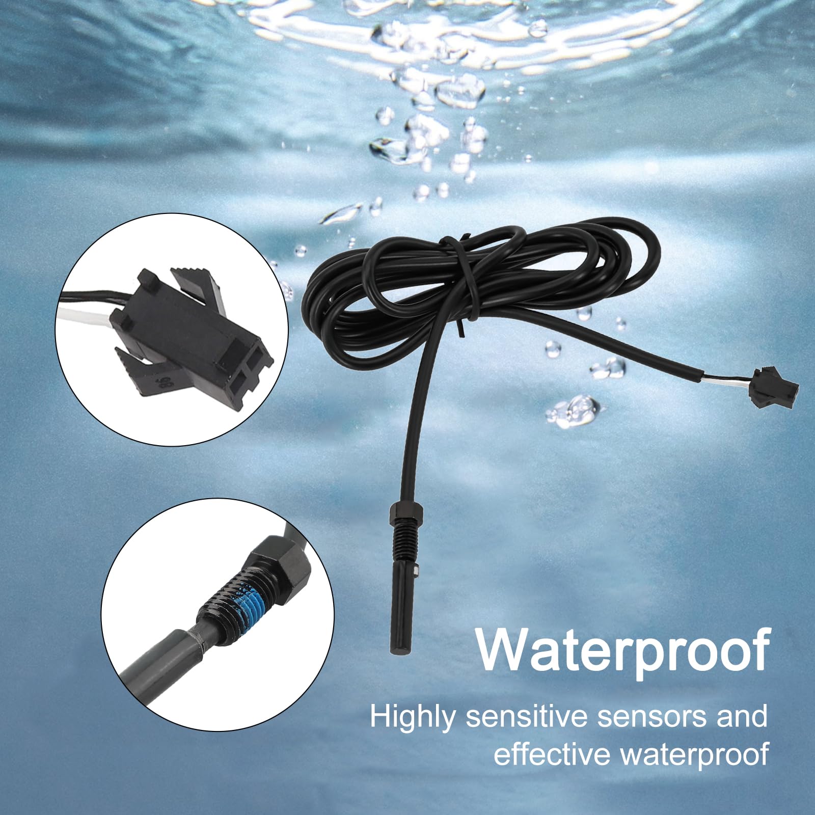 Ebike Brake Sensor for Any Electric Bicycle, Cut Off Power Brakes 2/3 Pin 2A 2Y, Electric Bicycles Hydraulic Cut Off Power Brake Connector Kits(2 pins)