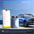 MUCAR AI-Assisted OBD2 Scanner Bluetooth Lifetime Update, BT200 MAX Compatible with ELM327, All System OBD2 Diagnostic Tool with 15 Resets for iOS & Android, CANFD Protocol, Autoauth for FCA SGW