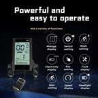 24V 36V 48V Electric Bike Controller Kit 17A 350W Brushless Motor Controller and Ebike LCD Display Electric Scooter Controller Electric Bicycle Speed Controller with Ebike Screen BLDC Controller