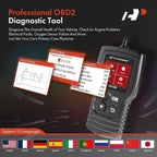 A-Premium AD200 Professional OBD2 Scanner Car Diagnostic Tool, OBDII EOBD Code Reader, Enhanced Check Car Engine Light Diagnostic Scan Tool, Upgraded Fault Code Scanner for All Vehicles from 1996