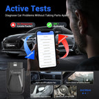 OBD2 Scanner Bluetooth VDIAGTOOL D200, Bidirectional Scan Tool - Lifetime Free Updates, 26 Resets (Upgradeable to 49+), Full System Car Scanner Diagnostic Tool for iOS & Android, FCA AutoAuth & CAN-FD