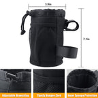 2 Pack Bike Cup Holder Bag Bicycle Handlebar Water Bottle Holder with Mesh Oxford Pocket Phone Drink Cup Holder for Mountain Bikes,Road Bikes,e-Bike,Kids Bikes,Wheelchairs,Cruisers, etc