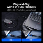 TOPDON RLink X3 OBD2 Adapter for GM/Ford/Chrysler, J2534 Pass-Thru Programmer, OBD USB FORScan Adapter, OEM Programming and Diagnostic Tool, Fit for 8+ OE Software, Supports J2534/CAN-FD, Auto Switch