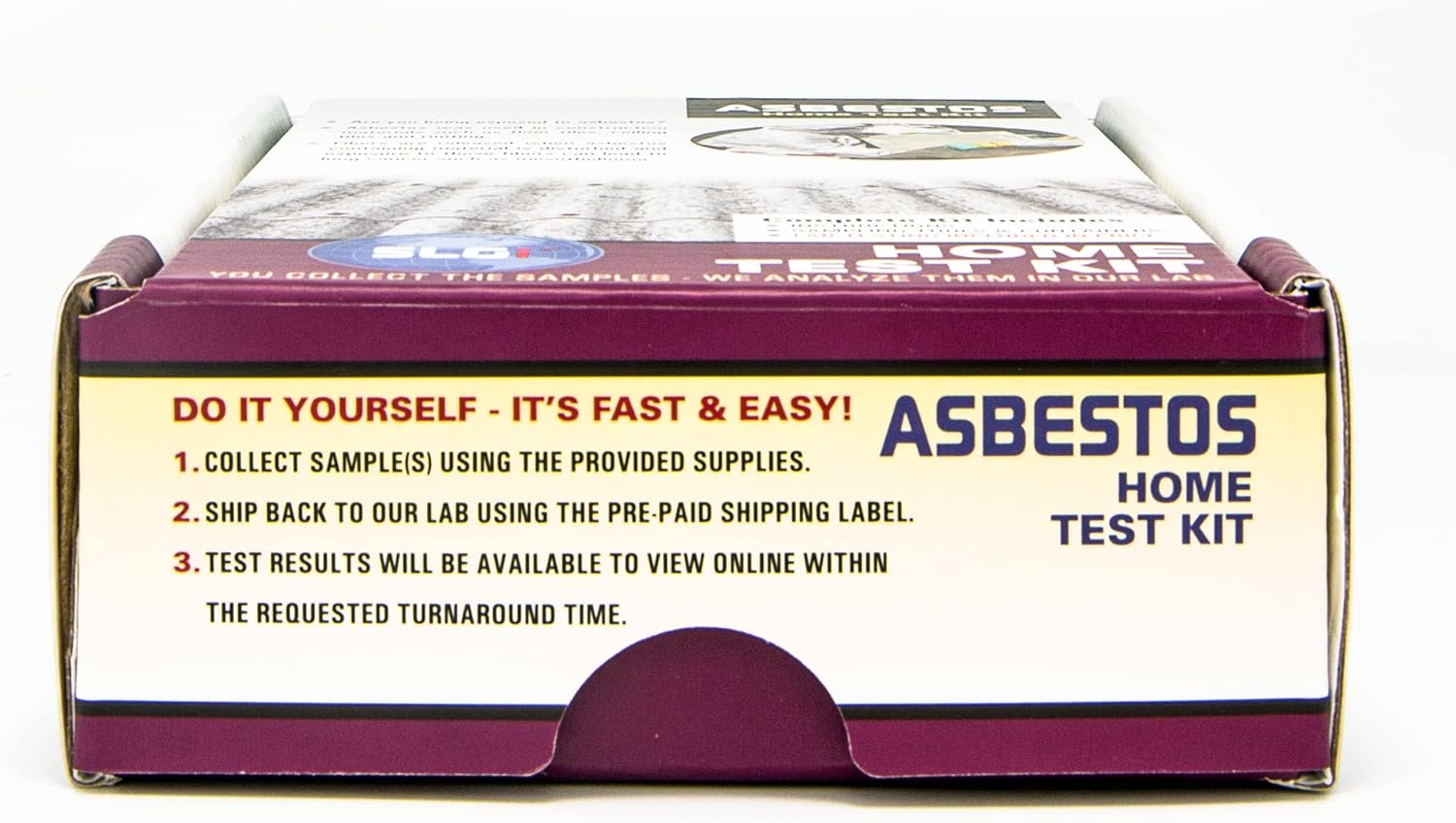 SLGI Home Test Kits Asbestos 1 PK (5 Bus. Days) Return Ground Shipping Included