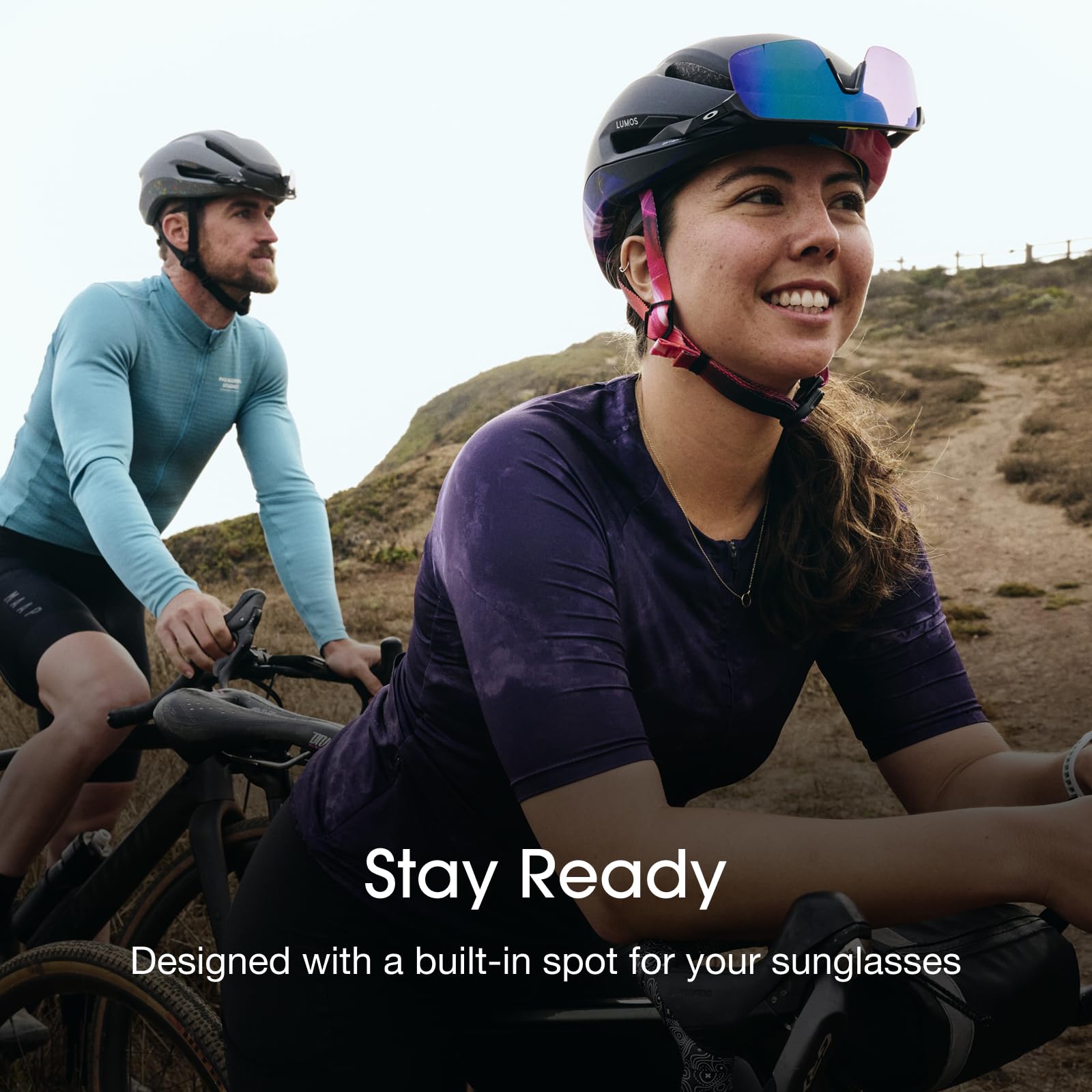 Lumos Aero GT Bike Helmet Lightweight Ventilation | Firefly Mini Compatible Sync Turn Signal & Brake Lights | Road Bicycle Helmets for Adults: Men, Women