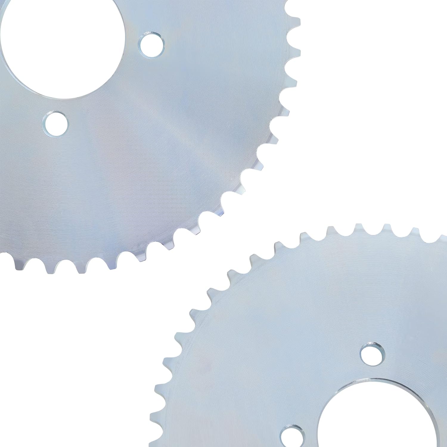 48 Tooth Go Kart Sprocket for #40/41/420 Chain, 2" Bore Heavy Duty Steel Gear for Racing Kart, ATV, Mini Bike, Farm Equipment