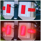 SWRT Reflective Tape 2 Inch x 160 Feet DOT-C2 Shining Star Fade Resistant Red Reflective Tape Outdoor Waterproof Strong Adhesive Safety Warning Tape Reflector Conspicuity Tape for Trailer Trucks Bike