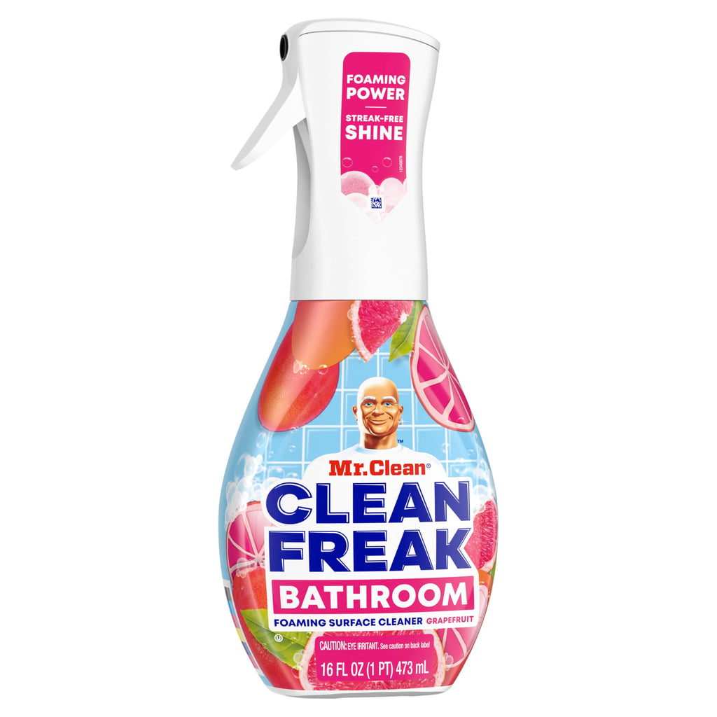 Mr. Clean Clean Freak Multi Surface Cleaning Spray, Deep Cleaning Mist Starter Kit and Refill Bundle, Unstopables Fresh Scent, 64 fl oz