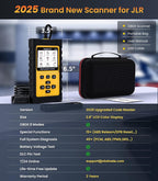 OBD2 Scanner for Jaguar/Land/Rover, OM501 All Systems Diagnostic Tool with 15+ Resets (Oil/ETC/EPB/ABS/SAS/BAT Register...), Full OBDII Functions Read&Erase Fault Codes, Free Software Update